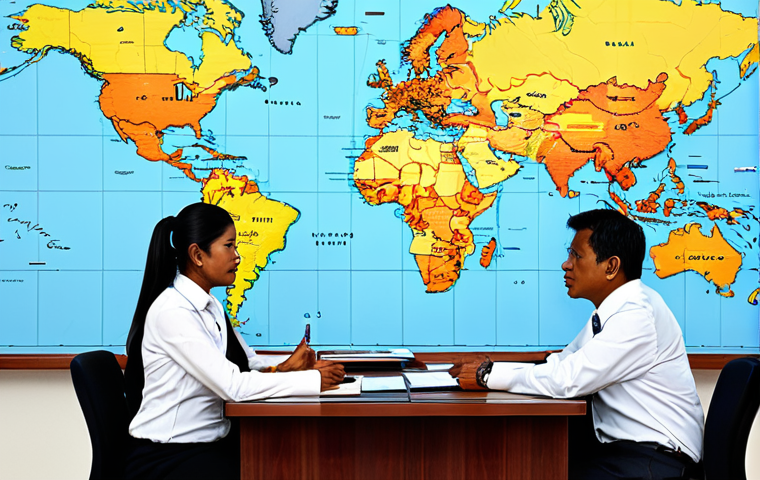 동티모르 선박 운송 - "A modern cargo ship sailing along the coast of East Timor, fully clothed crew members visible on de... 동티모르 선박 운송 - "A modern cargo ship sailing along the coast of East Timor, fully clothed crew members visible on de...